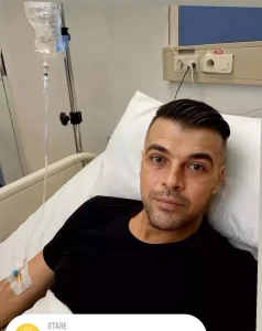 Marius Elisei a ajuns la spital. Imaginea publicată de fostul soț al Oanei Roman a stârnit îngrijorare